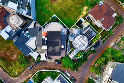 Top View of Houses