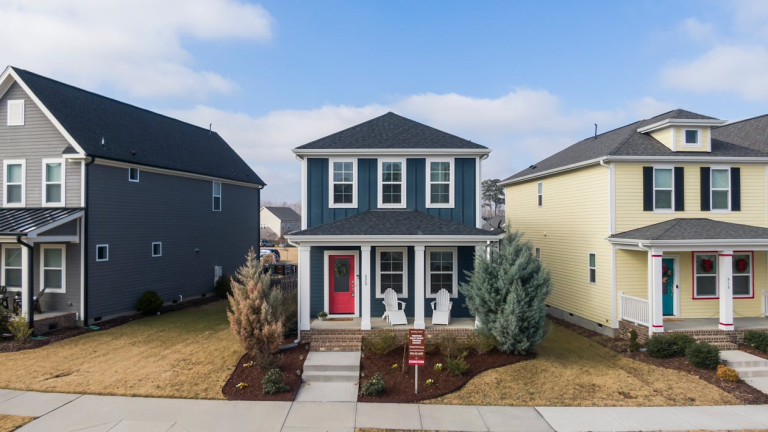 series of home exteriors in Washington