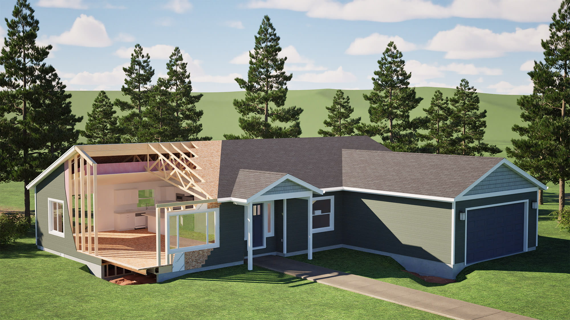 Home Features Cross Section