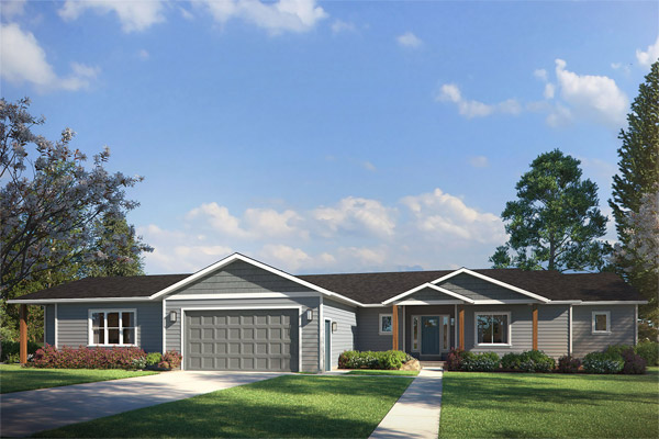 Wisteria Multi-Generational Home Plan