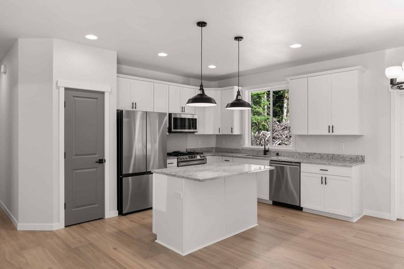 Kitchen in a completed True Built Home